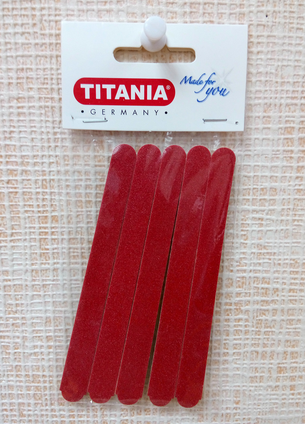 Набор маникюрных пилок, 5 шт Titania (17020294)
