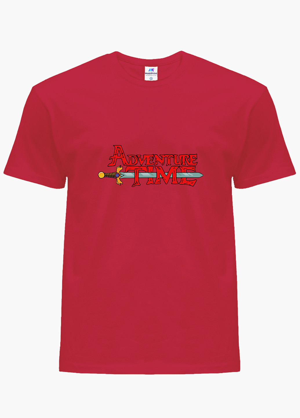 Червона демісезонна футболка дитяча час пригод час пригод (adventure time) (9224-1582) MobiPrint