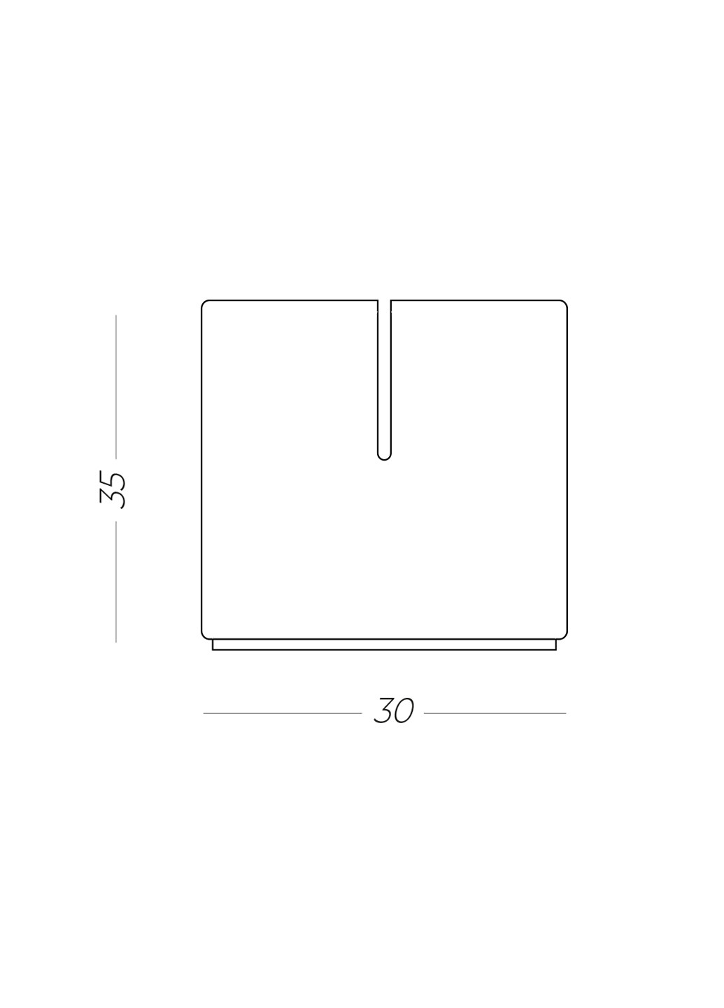 Захисні накладки для ніжок меблів квадратні силіконові, 3-3,5 см MVM (250019532)