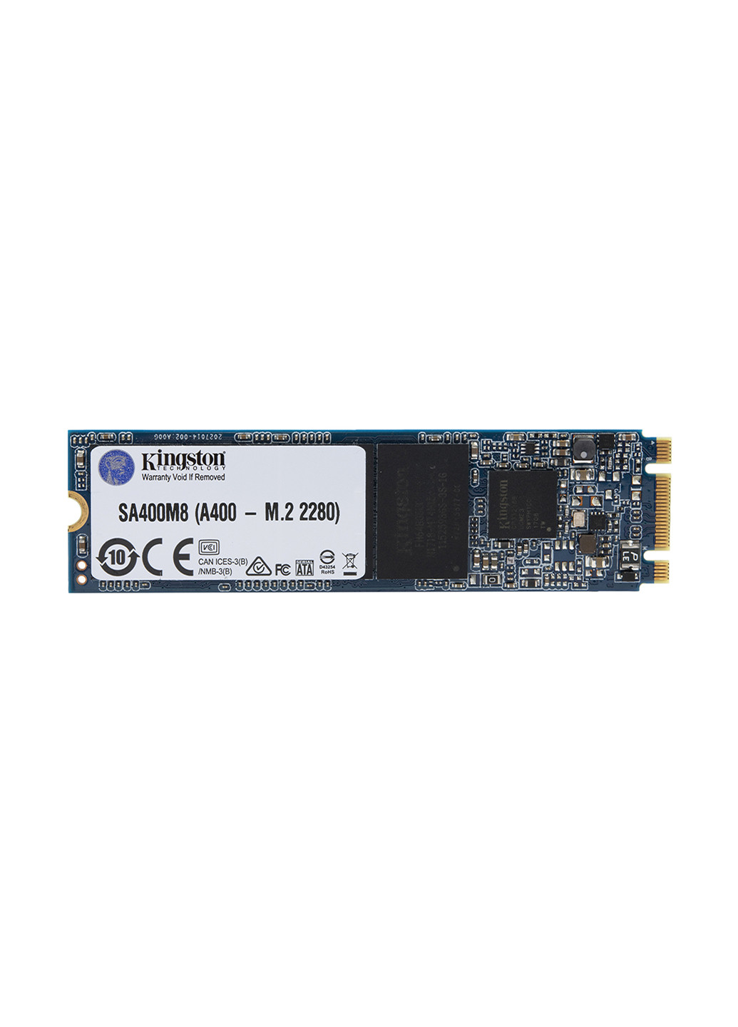 Внутрішній SSD A400 120GB M.2 2280 SATAIII TLC (SA400M8 / 120G) Kingston Внутренний SSD Kingston A400 120GB M.2 2280 SATAIII TLC (SA400M8/120G) комбіновані
