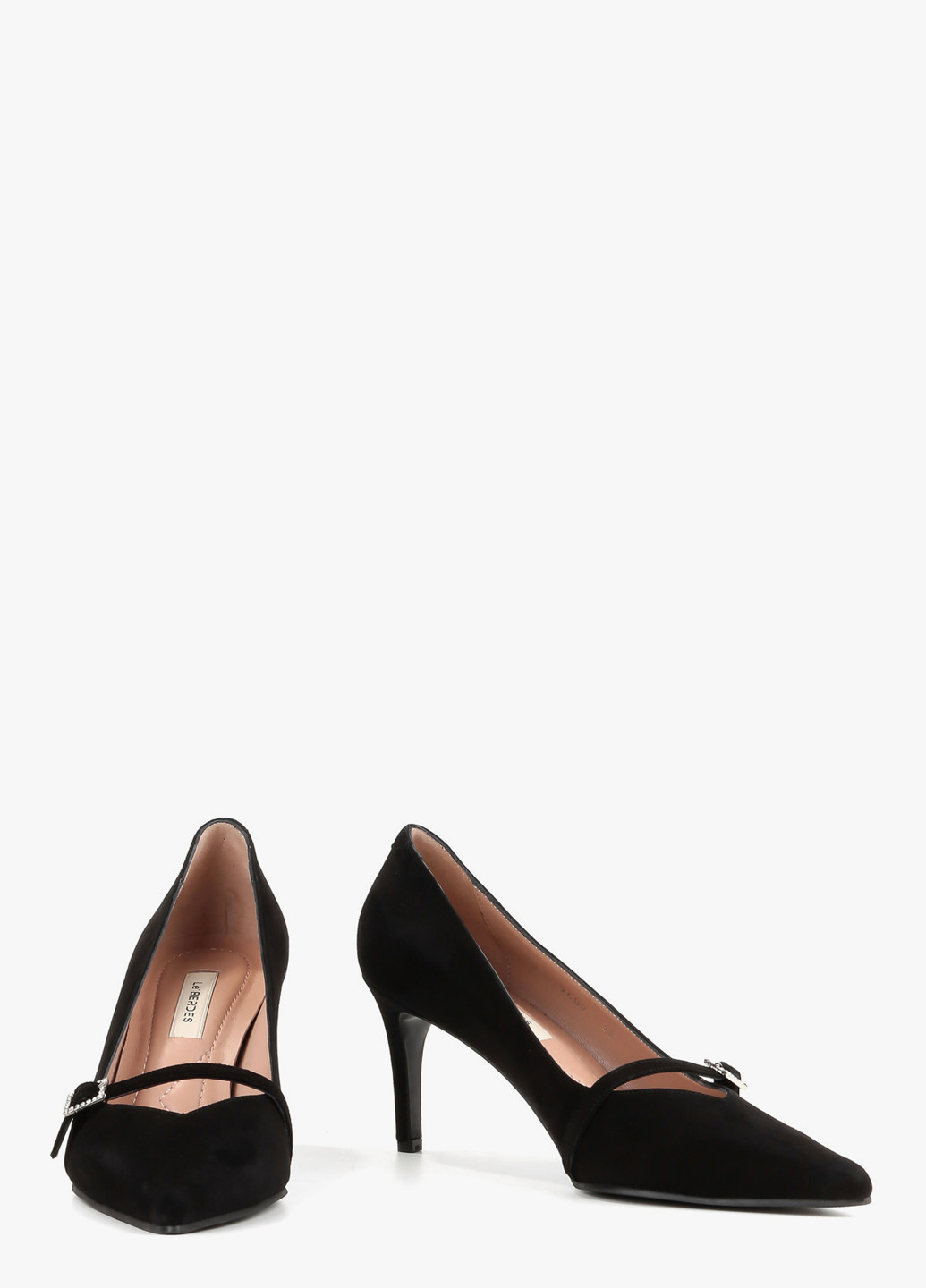 Le'BERDES Туфлі туфлі-човники чорний з натуральна замша, україна — демісезон (307526237)