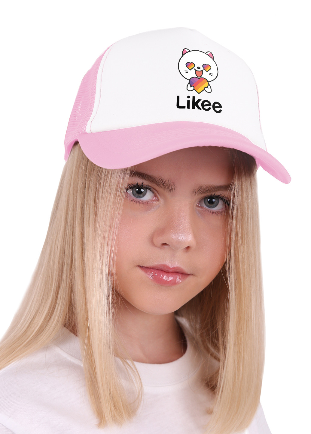 Кепка Тракер дитяча Лайк Котик (Likee Cat) (33404-1036) MobiPrint (220824627)