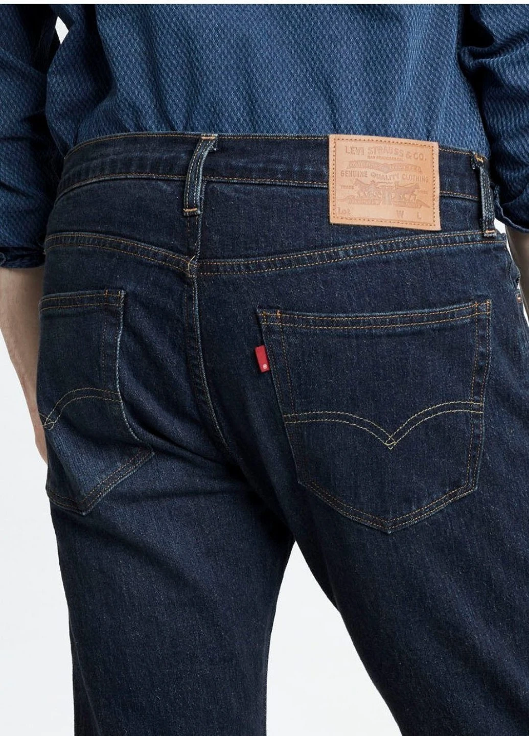 Синие демисезонные джинсы Levi's