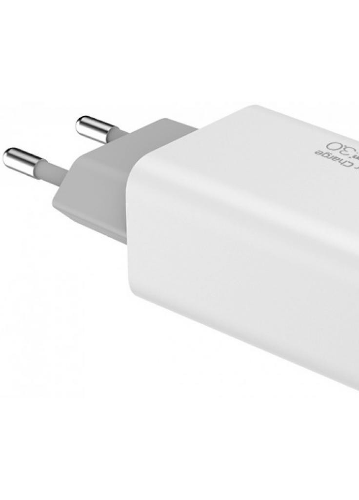 Зарядний пристрій 1USB Huawei Super Charge / Quick Charge 3.0, 4A (20W) (CW-CHS014Q-WT) Colorway (216638018)