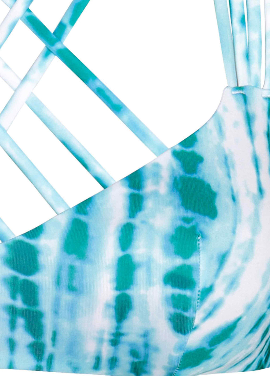 Купальный лиф,голубой-белый-зеленый, H&M (243204184)