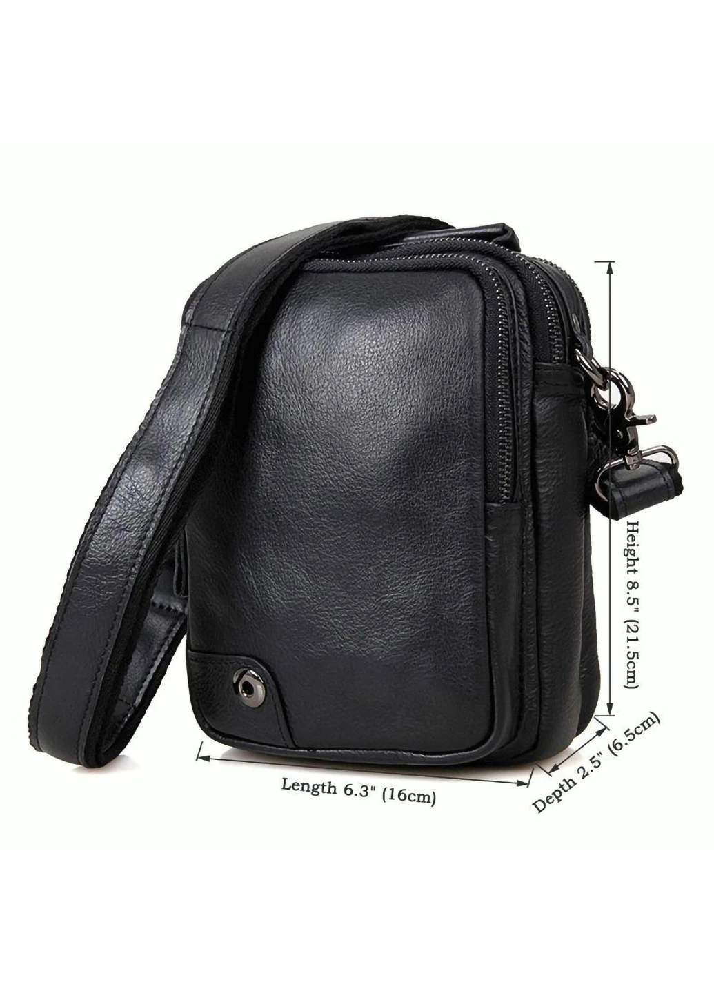 Чоловіча шкіряна борсетка 14х21х11 см Buffalo Bags (255709553)