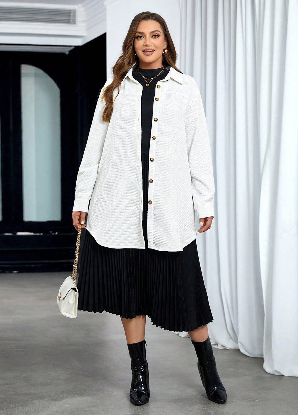 Куртка-рубашка SHEIN (329911995)