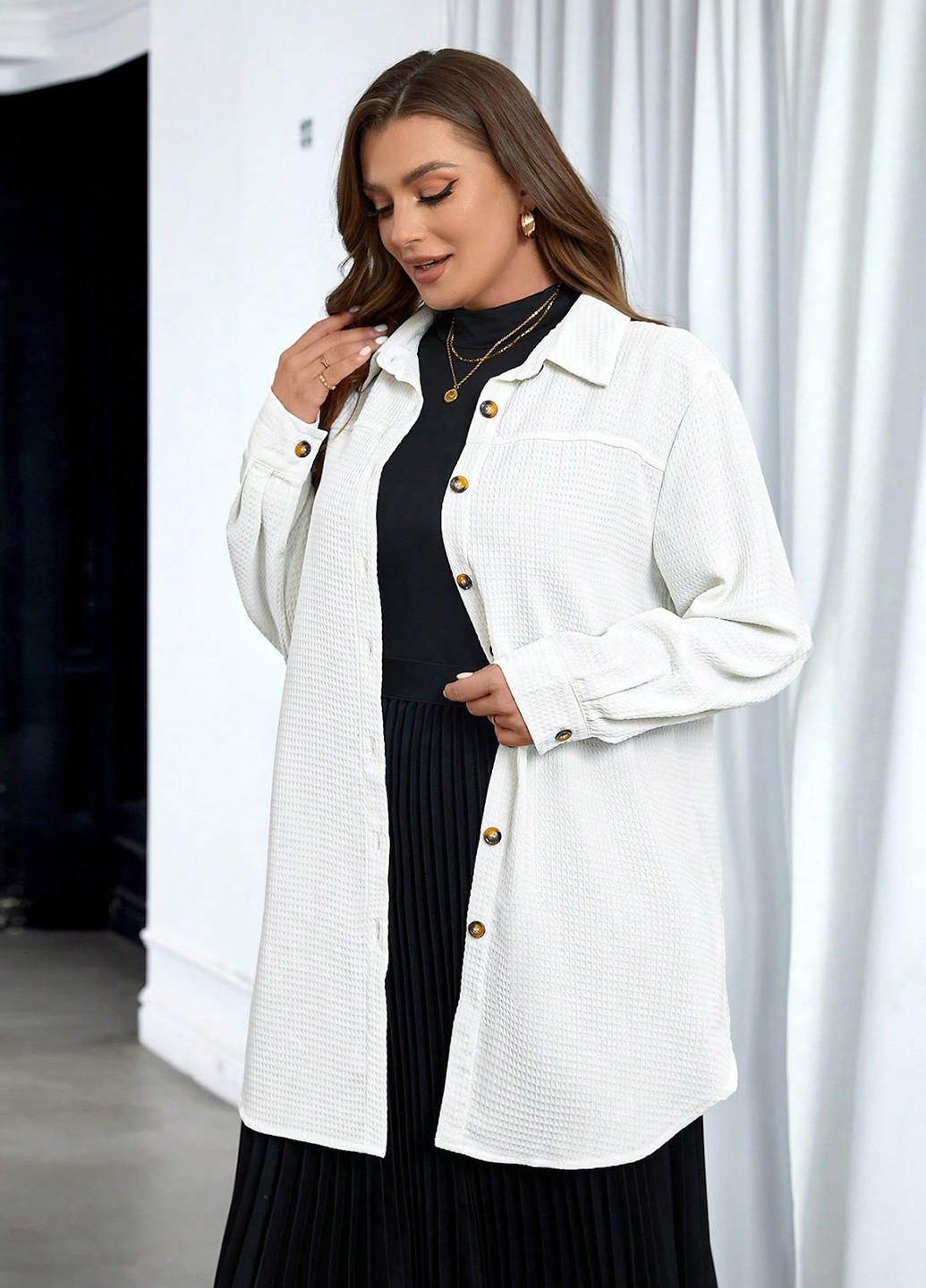 Куртка-рубашка SHEIN (329911995)