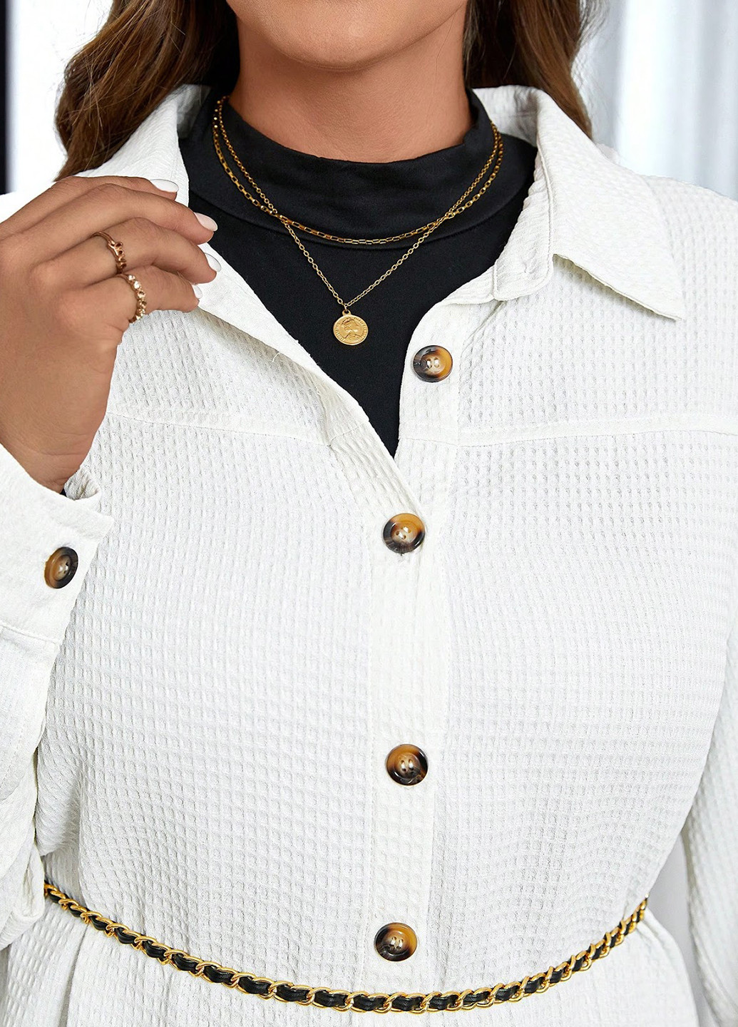 Куртка-рубашка SHEIN (329911995)