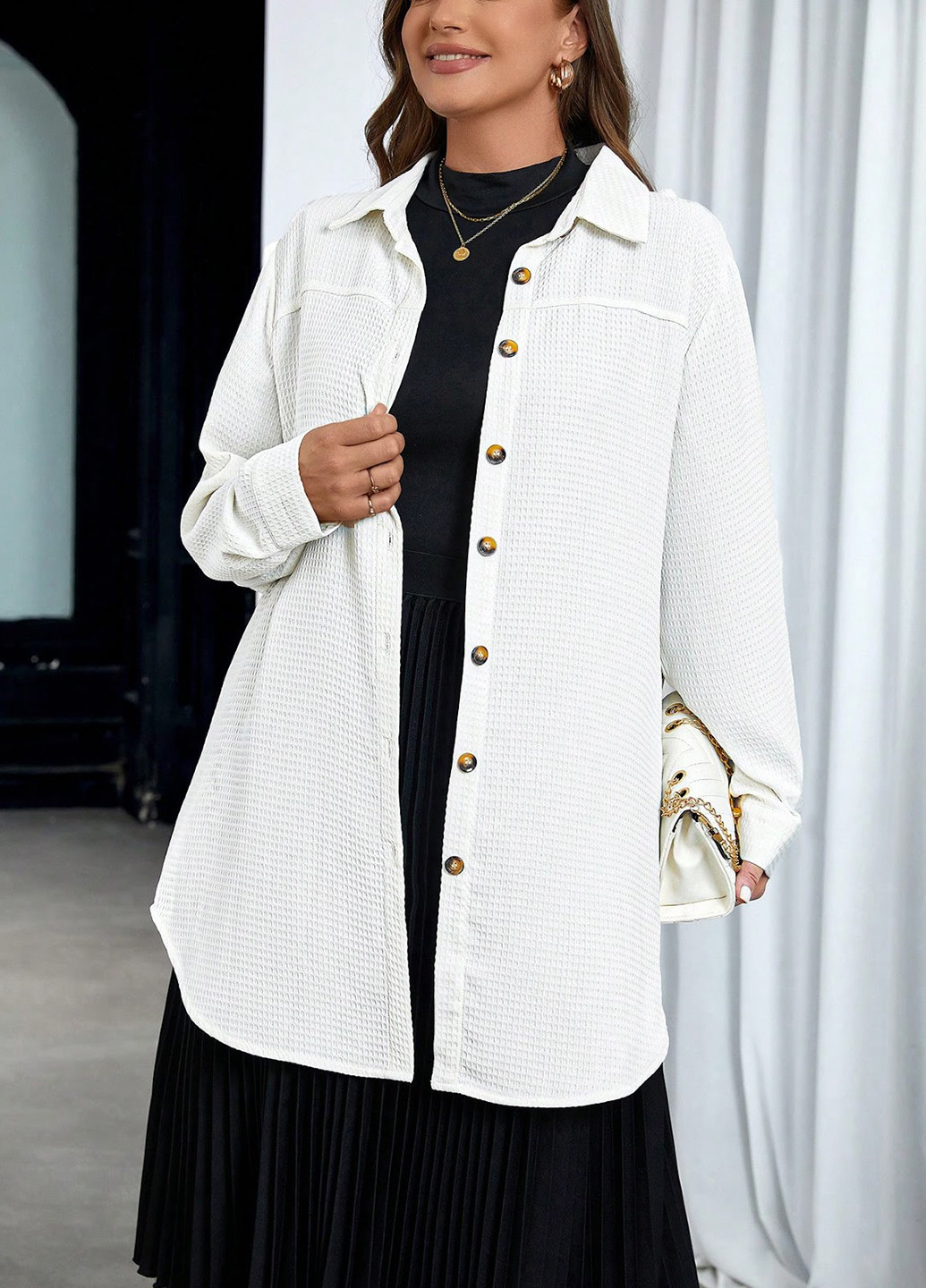 Куртка-рубашка SHEIN (329911995)