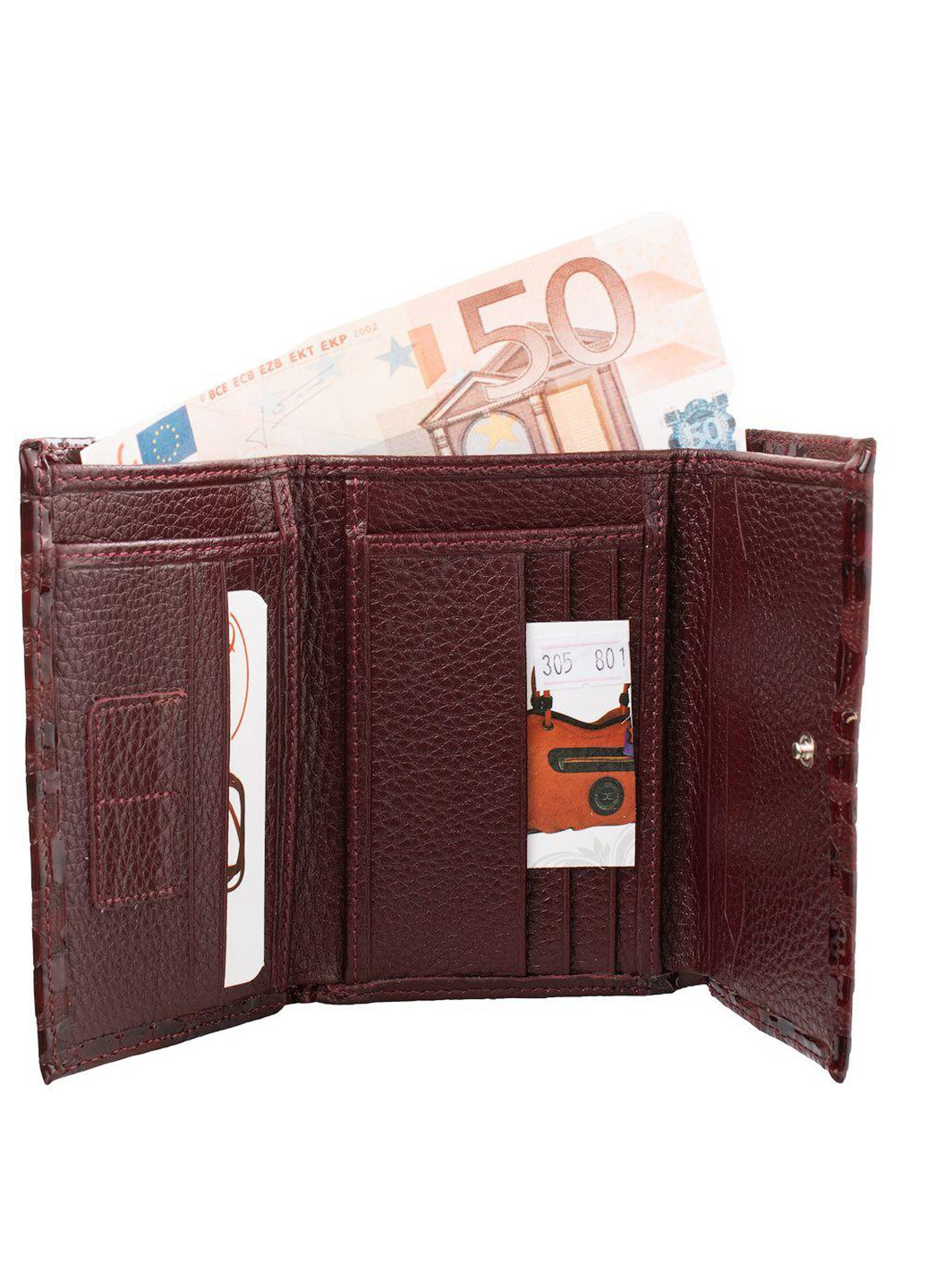 Жіночий шкіряний гаманець 12,5х8,6х2,8 см Desisan (216146140)