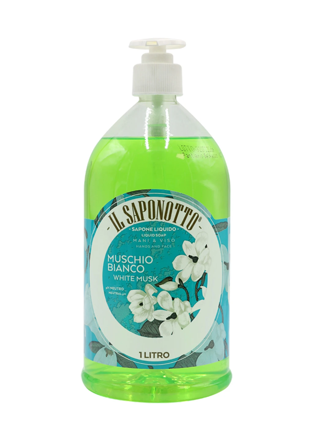 Жидкое мыло Muschio Bianco 1000 мл IL Saponotto (254866879)