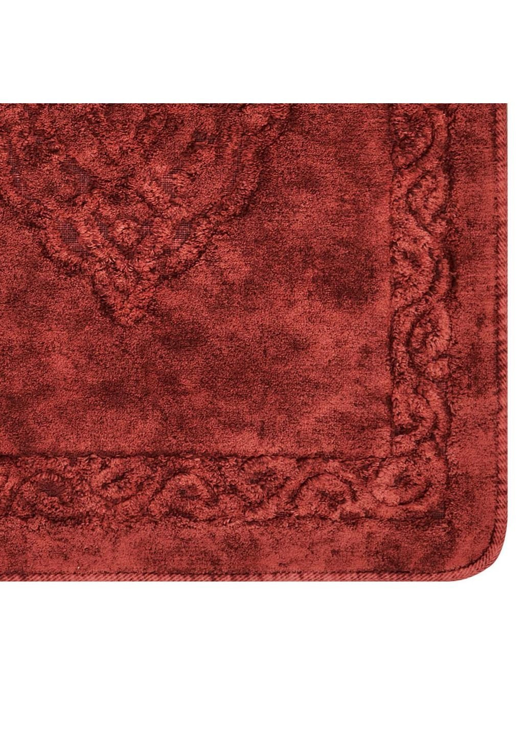 Коврик в ванную Damaks AR-A107217-Burgundy 120х70 см бордовый Arya (253526651)