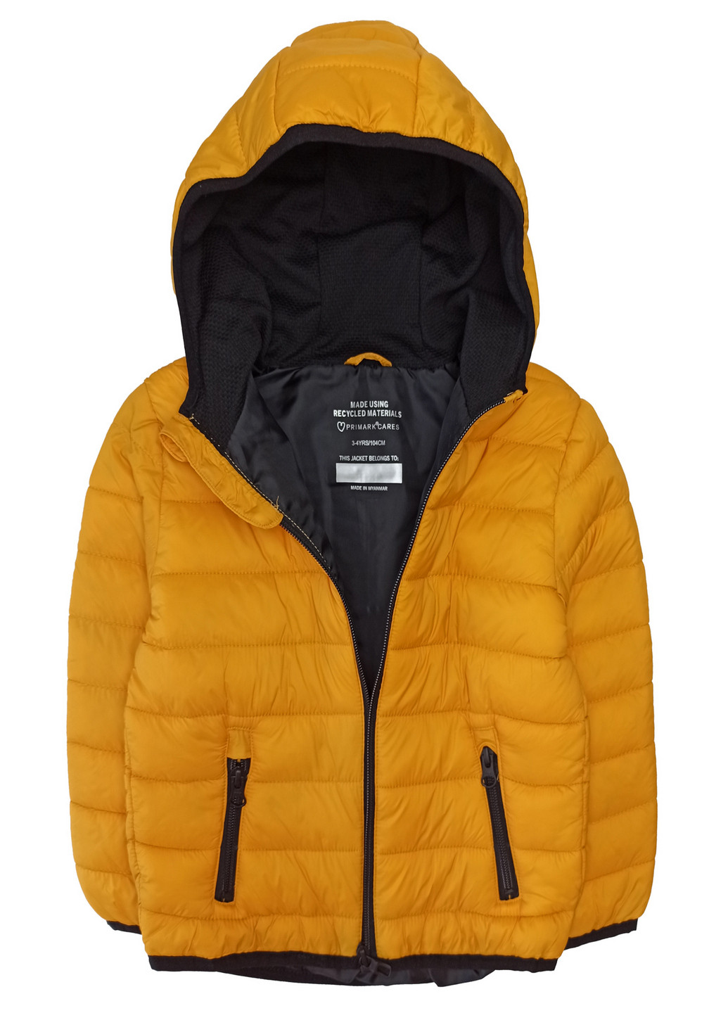 Желтая демисезонная куртка Primark