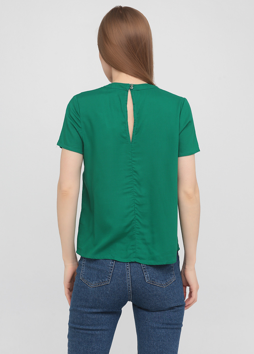 Зелена блуза Jennyfer