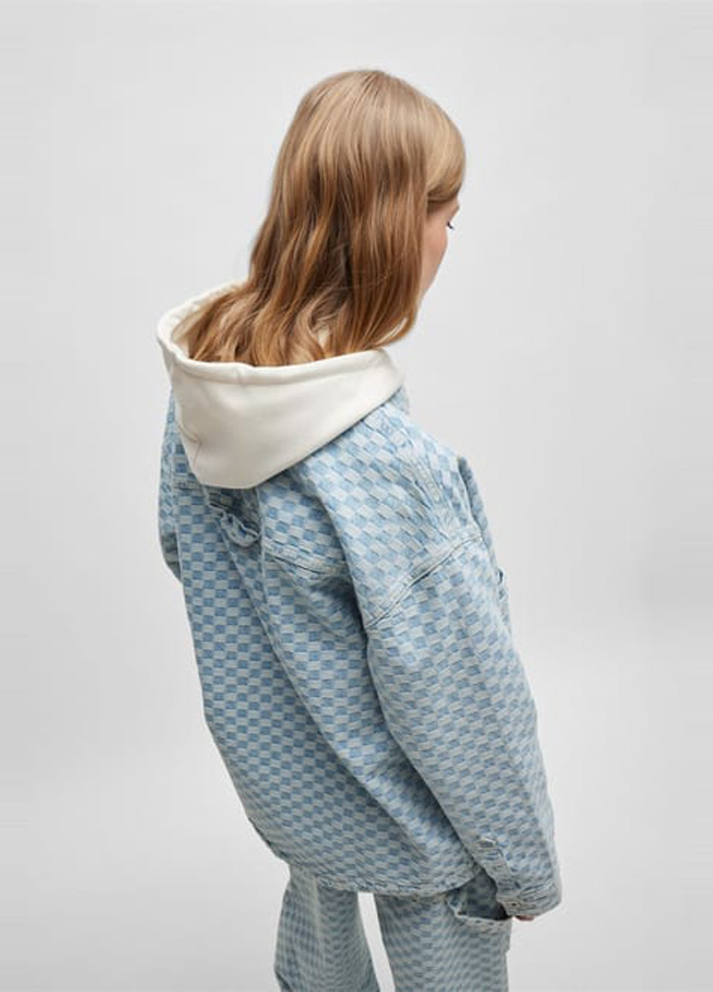 Голубая демисезонная куртка Hugo