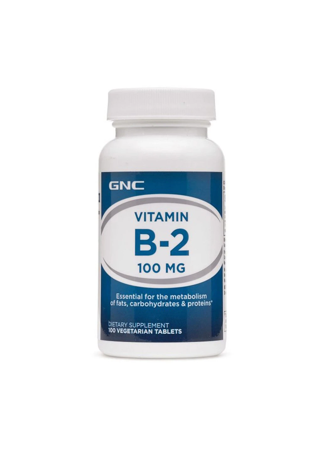 Вітамін Б 2 Vitamin B-2 100 mg 100 таблеток GNC (255407686)