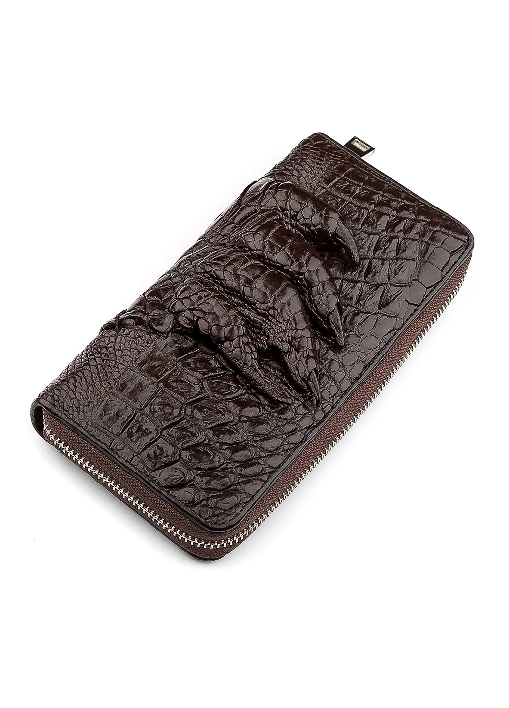 Мужской кожаный клатч 19,5х10х2,5 см Crocodile leather (252127988)