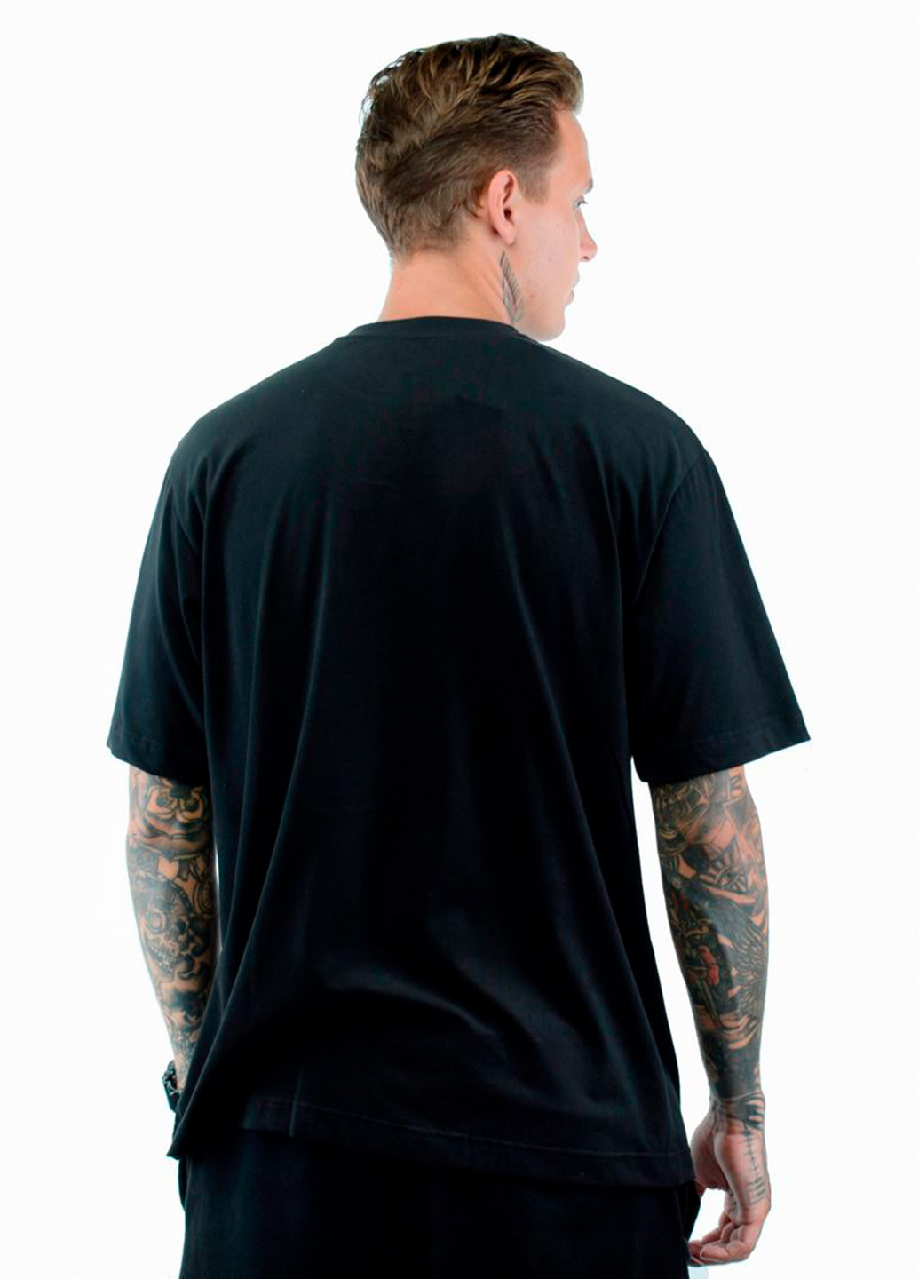 Черная футболка мужская handys чёрный Power Футболки
