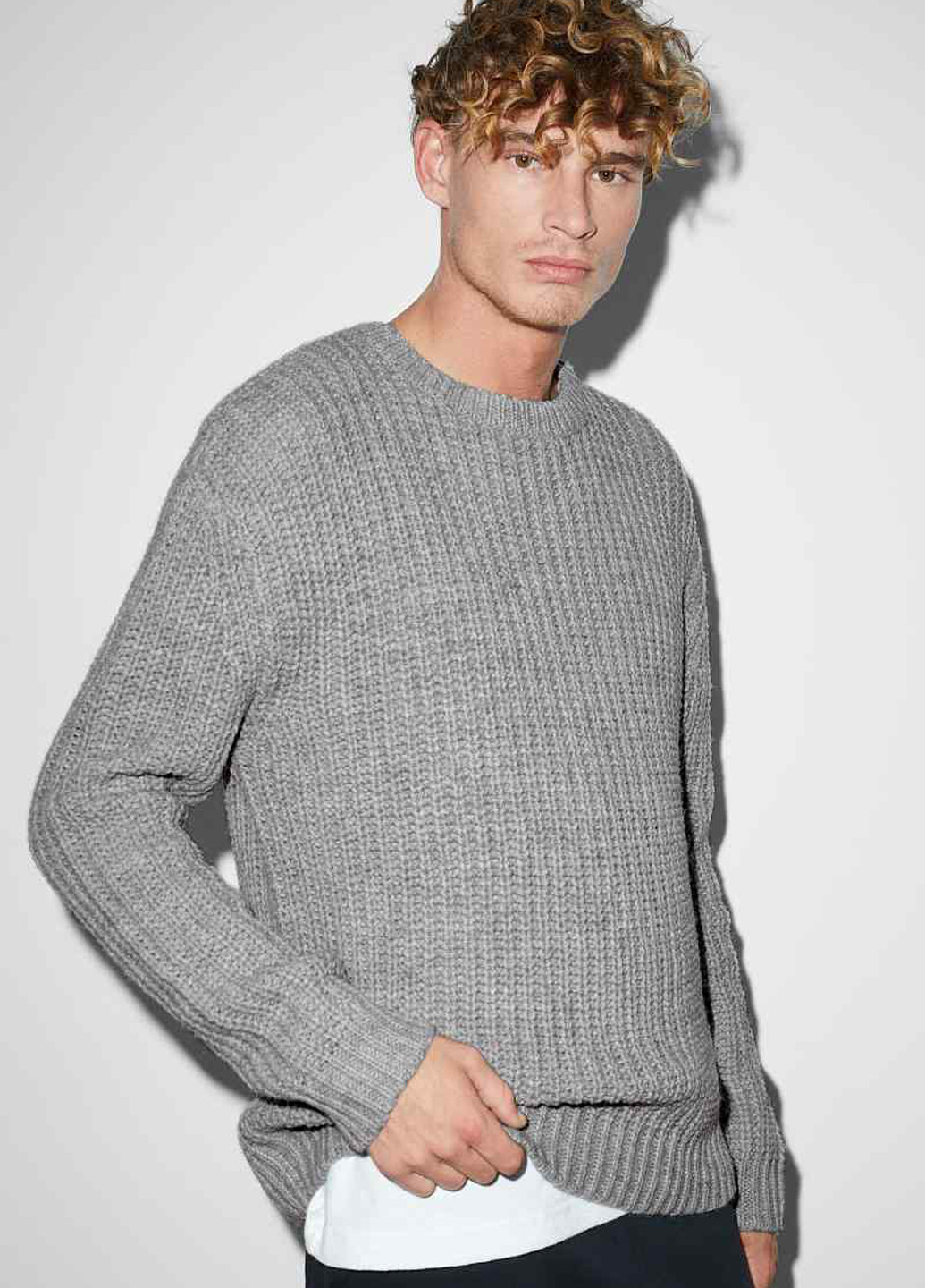 Серый демисезонный джемпер джемпер C&A