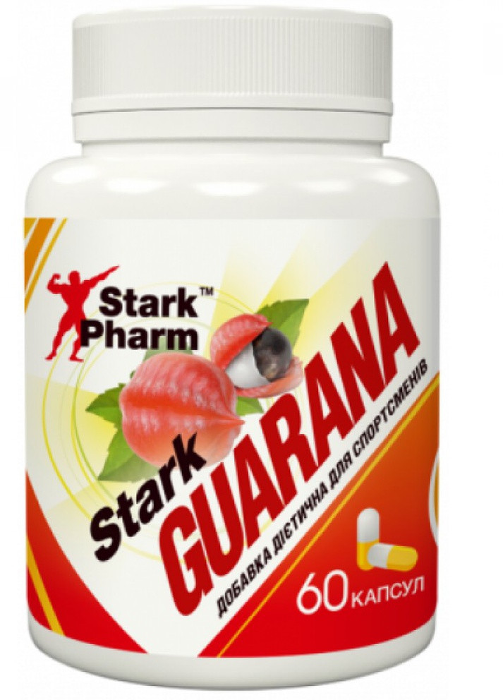 Передтренувальний комплекс Guarana 300 mg 60 tabs Stark Pharm (232327059)