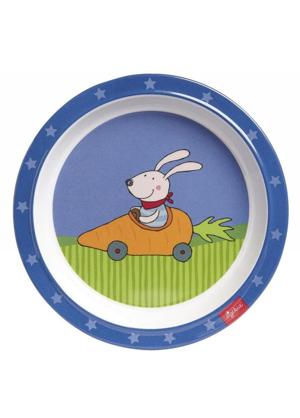 Набор детской посуды Тарелка Racing Rabbit Sigikid (252248504)