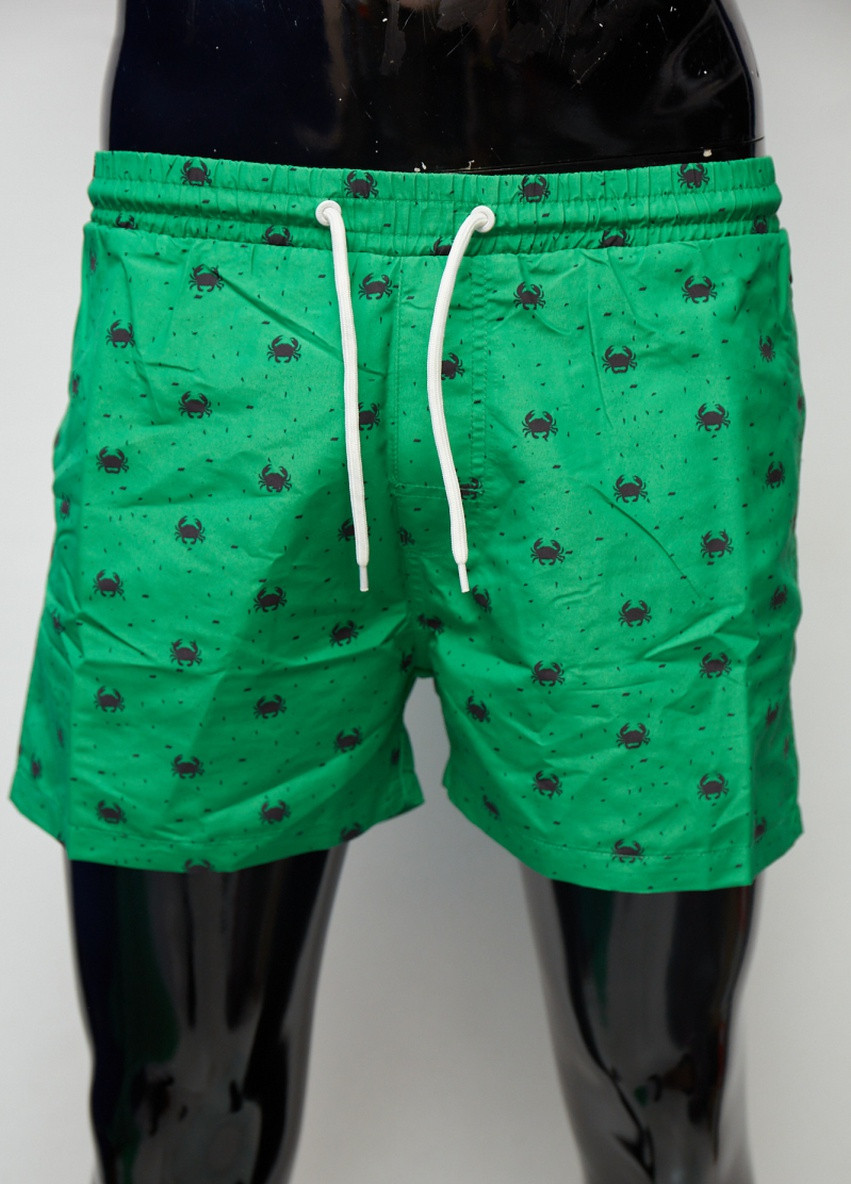 Мужские зеленые пляжные шорты пляжные 0330 2 GS