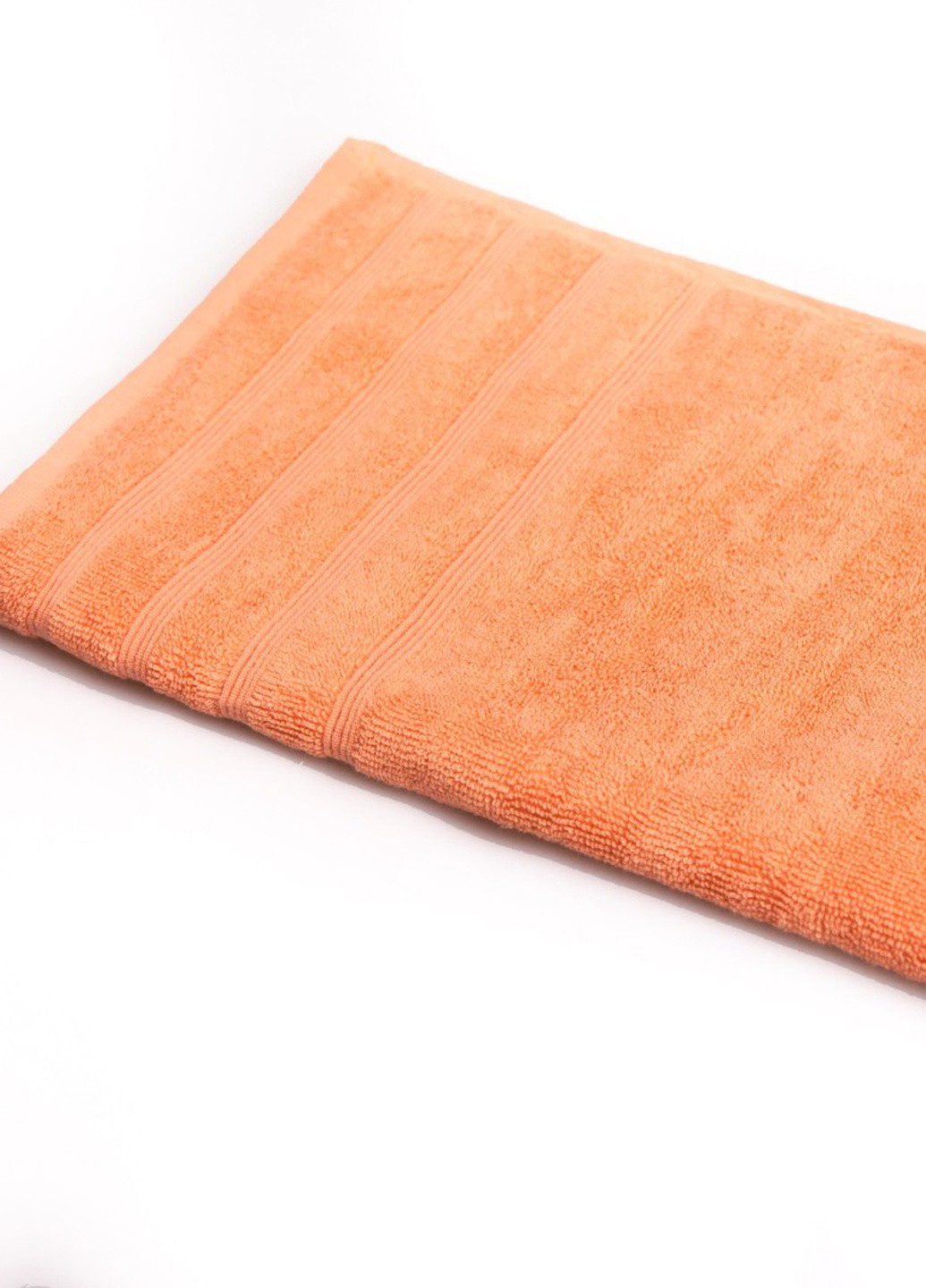 Рушник махровий New Wave, Bulgaria tex, персиковий, розмір 70x140 см, щільність 420 гр/м2 Bulgaria-Tex персиковий