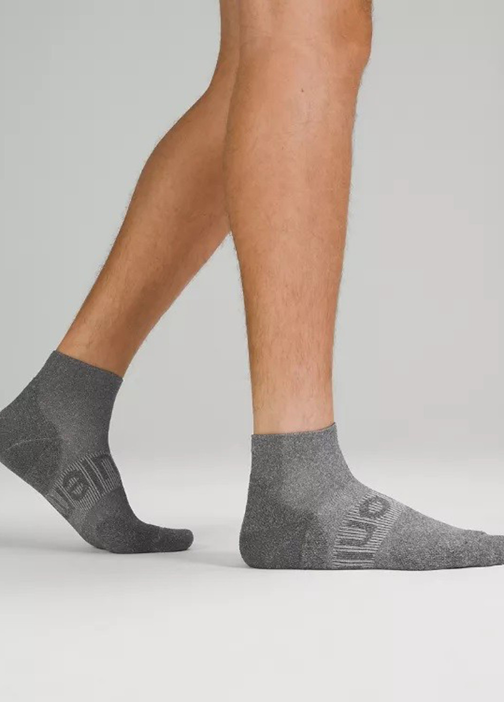 Серые носки Lululemon Athletica логотипы (348077202)