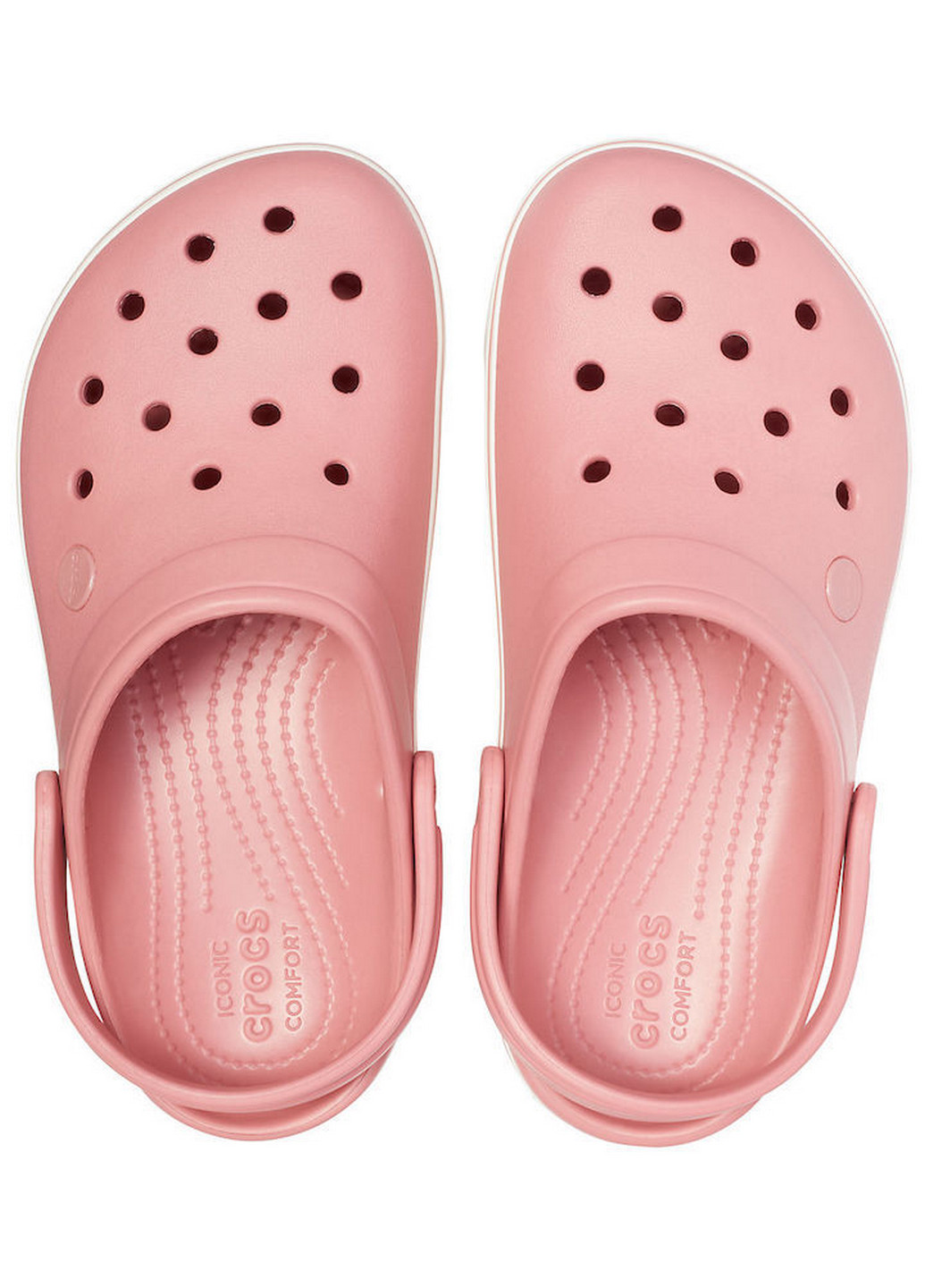 Розовые сабо крокс Crocs