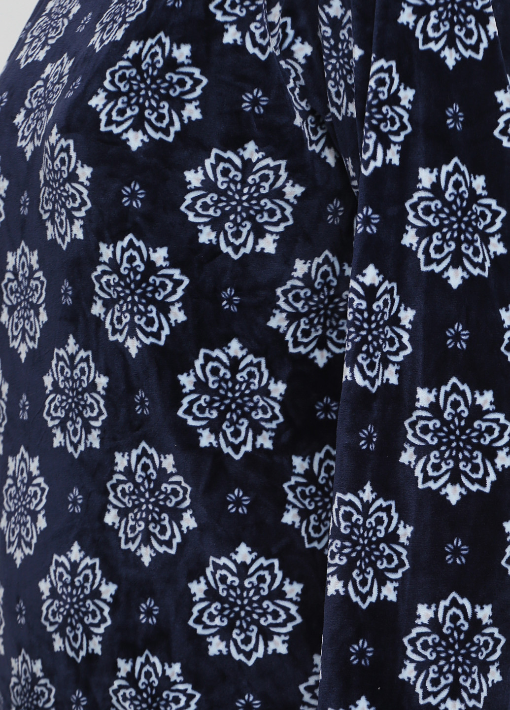 Свитшот Sleepyheads - Прямой крой цветочный темно-синий домашний полиэстер - (252154354)