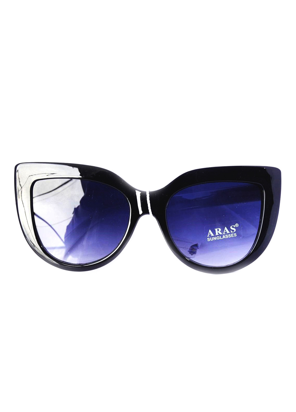 Солнцезащитные очки Aras чёрно-белых