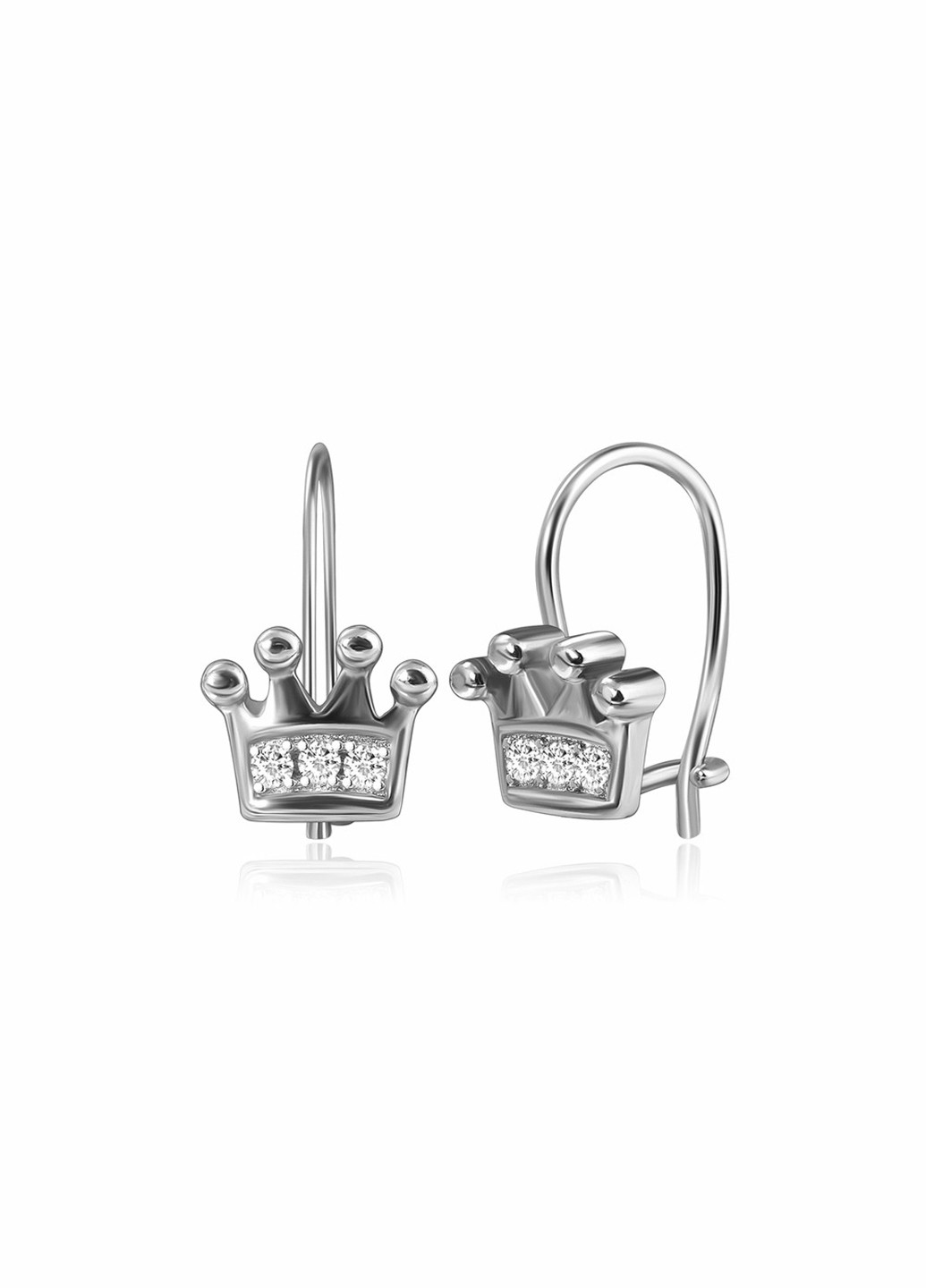 Срібні сережки з фіанітами с2ф / 290 Silvex925 (201169352)