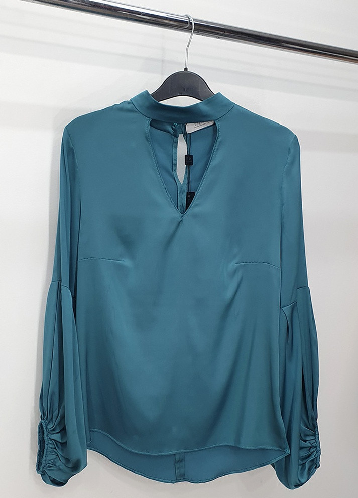 Бирюзовая демисезонная блузка женская бирюза TRG
