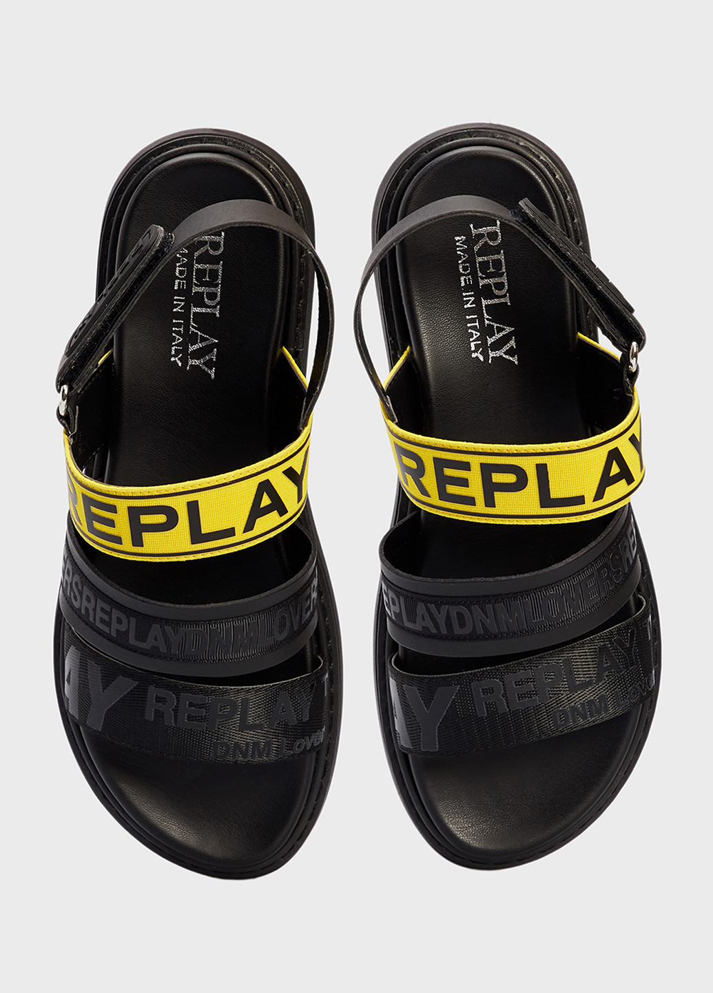 Кэжуал сандалии Replay на липучке