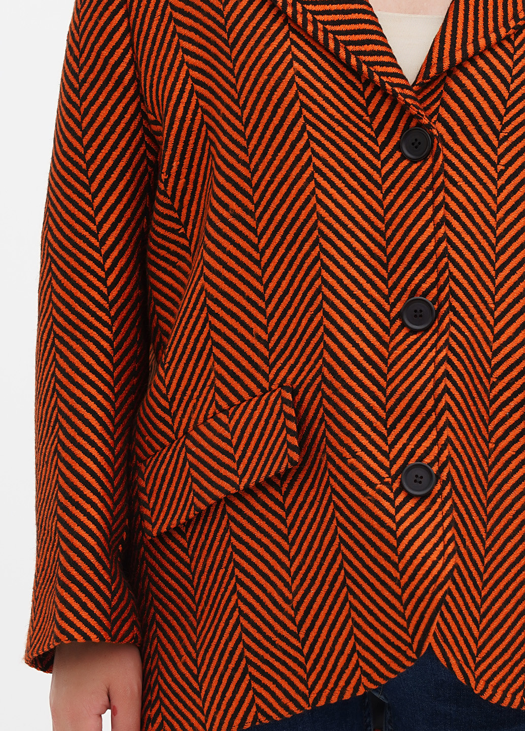 Оранжевый женский жакет Nasty Gal геометрический - демисезонный