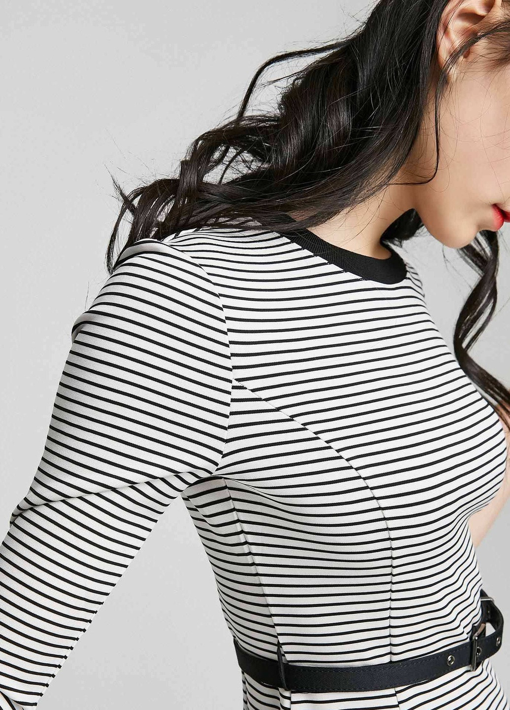 Комбинированное платье Only