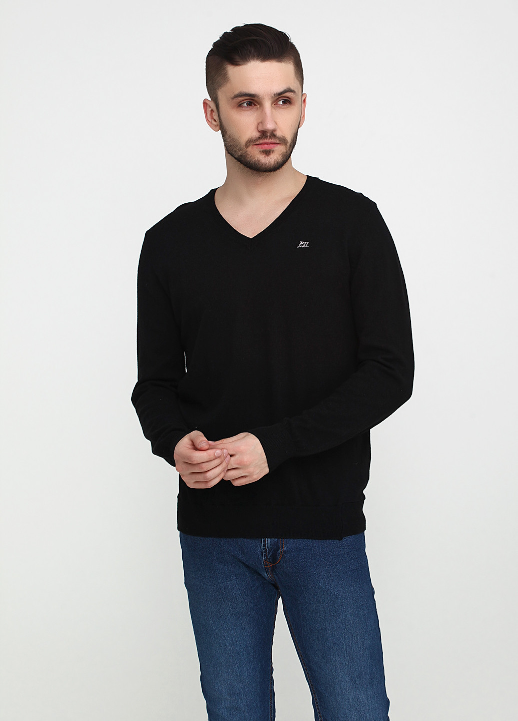 Черный демисезонный пуловер пуловер Pepe Jeans