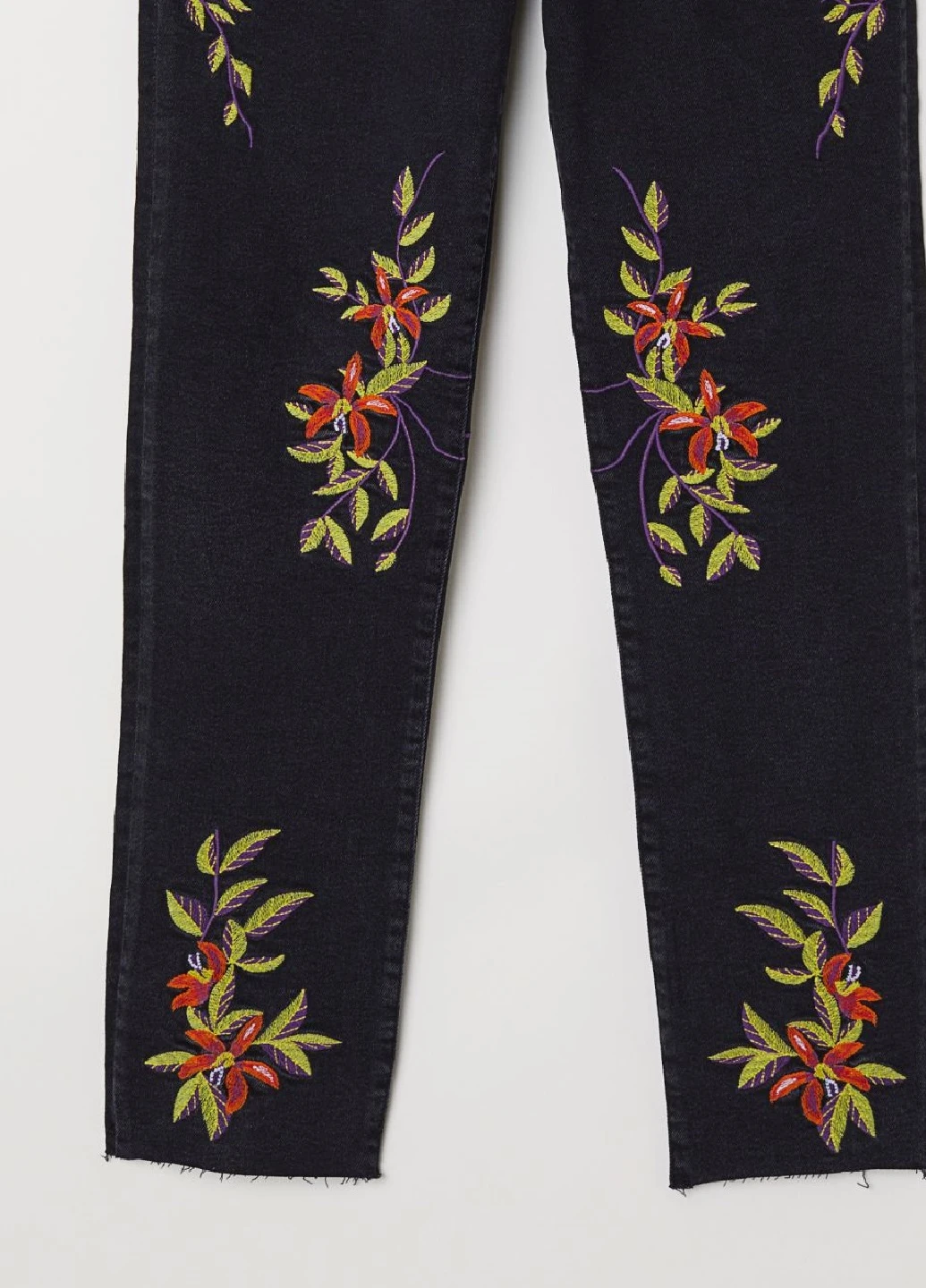 Джинси з вишивкою Jeans with embroidery H&M - (251974070)