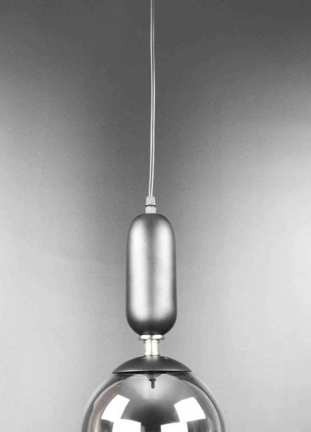 Люстра стельова підвісна в стилі LOFT (лофт) 12015/1-gr Чорний 40х18х18 см. Handmade (234537738)