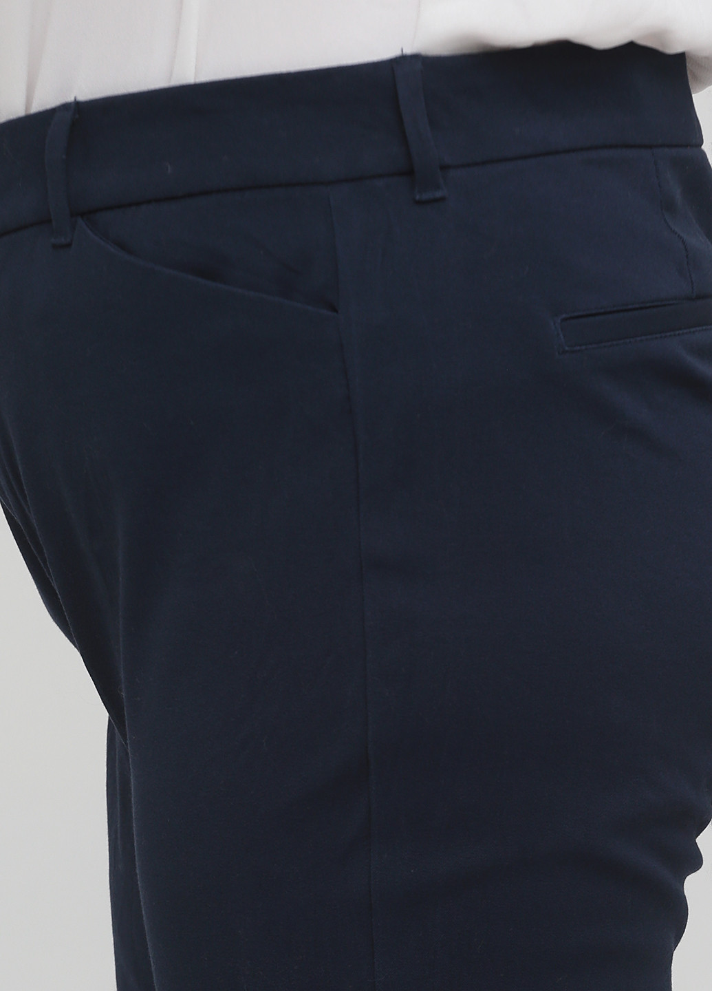 Темно-синие кэжуал демисезонные зауженные брюки Old Navy