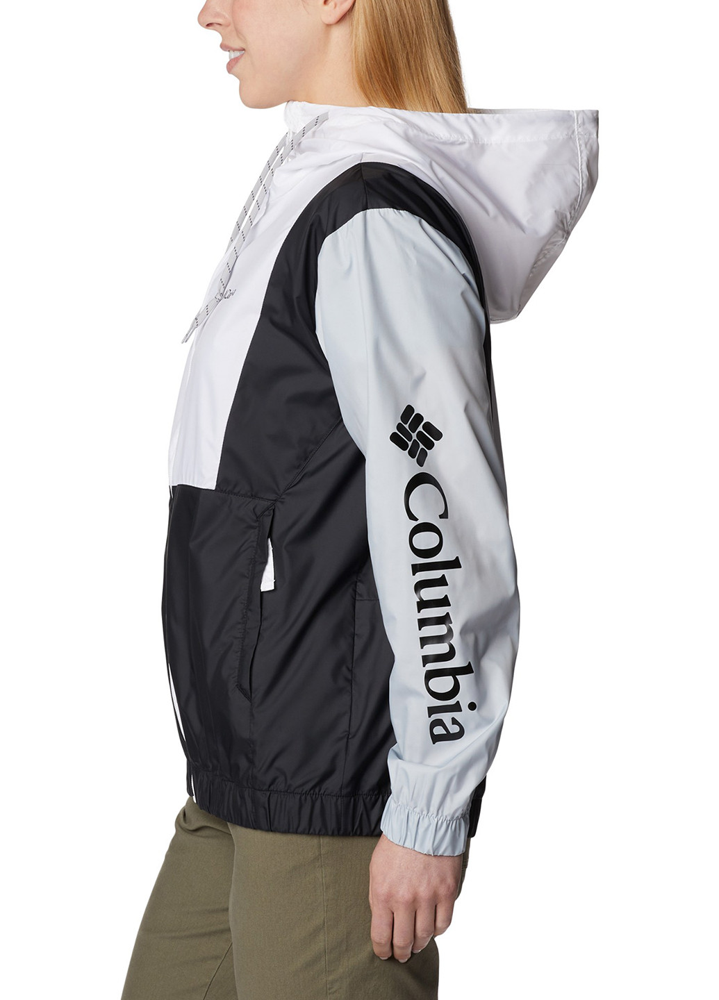 Черно-белая демисезонная куртка Columbia