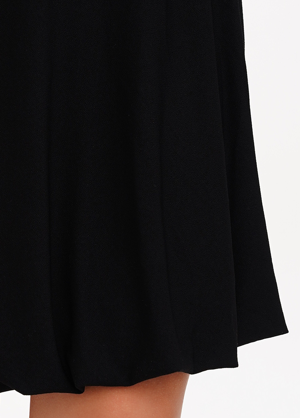 Чорна кежуал сукня Sassofono Club однотонна