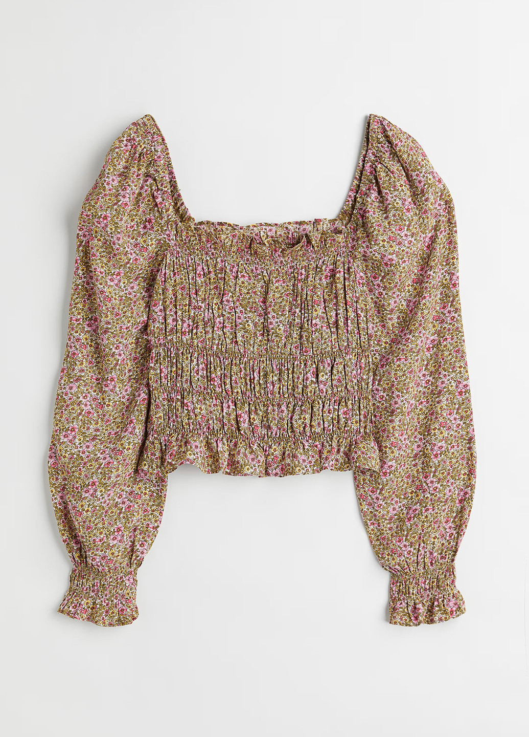 Комбинированная блуза H&M