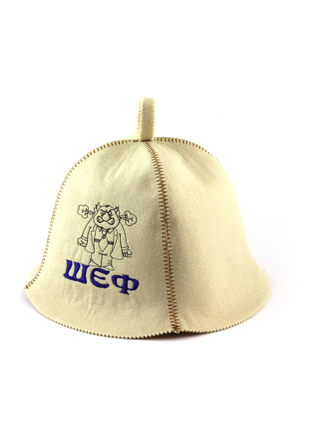 Шапка для сауни "Шеф" Luxyart (252261892)