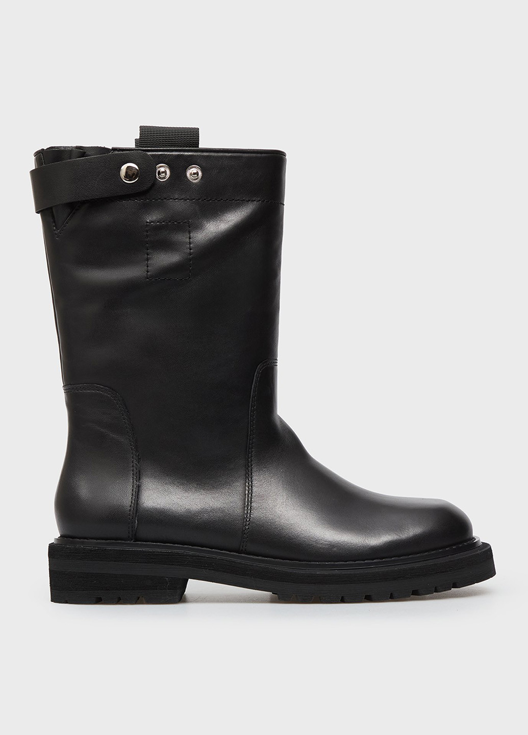 Черные осенние полусапоги PRPY