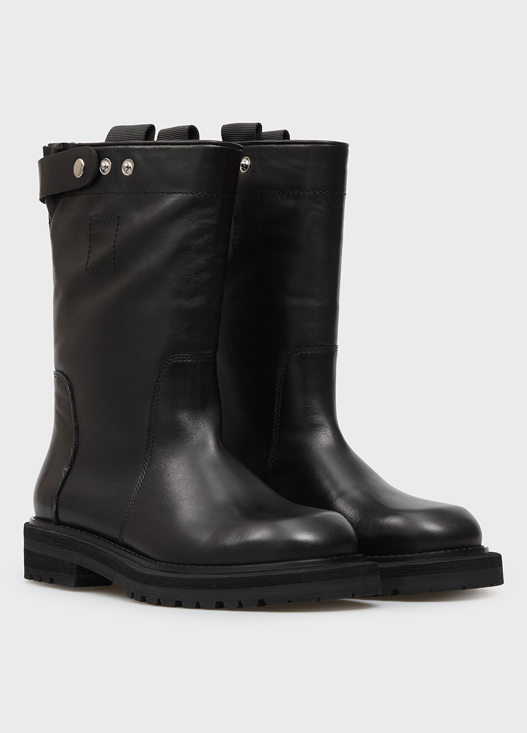 Черные осенние полусапоги PRPY