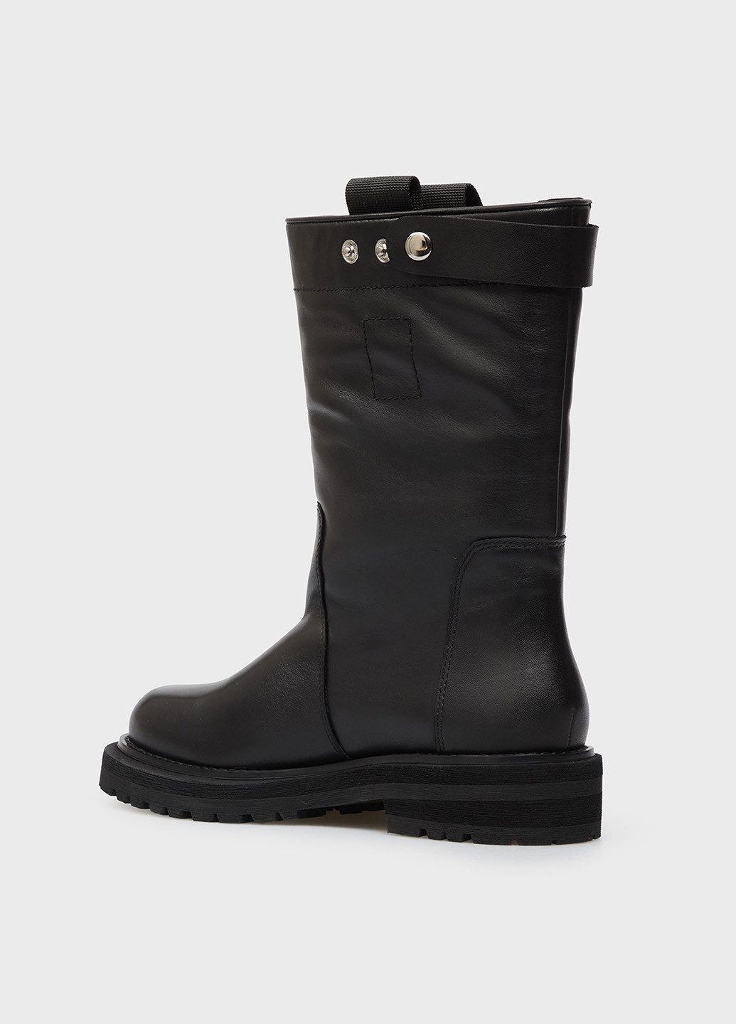 Черные осенние полусапоги PRPY