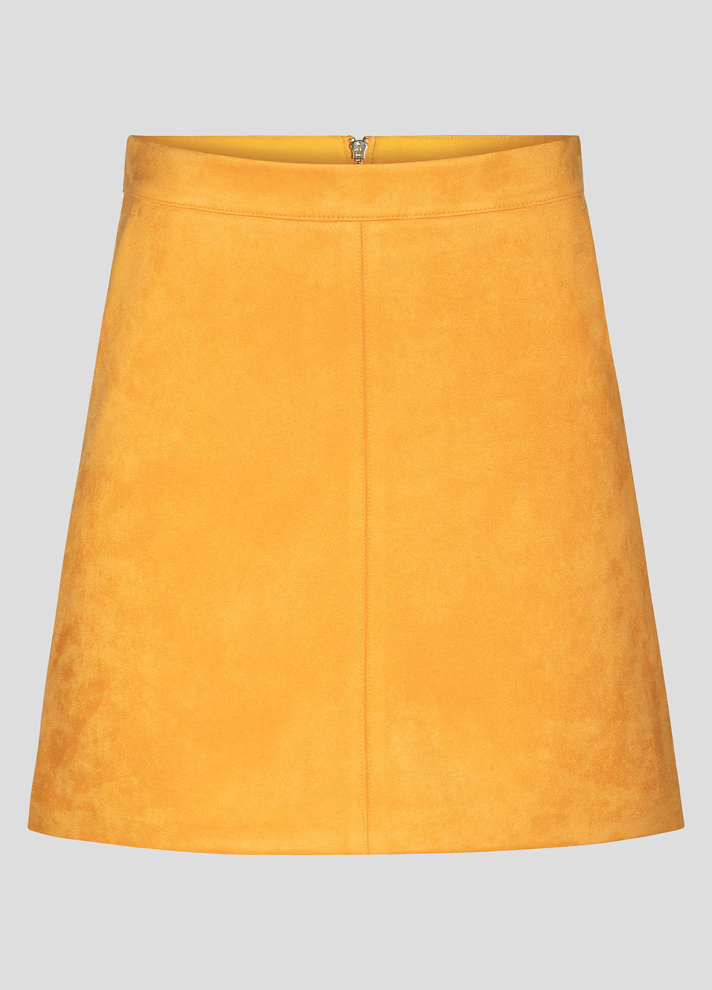 Желтая кэжуал однотонная юбка Orsay мини