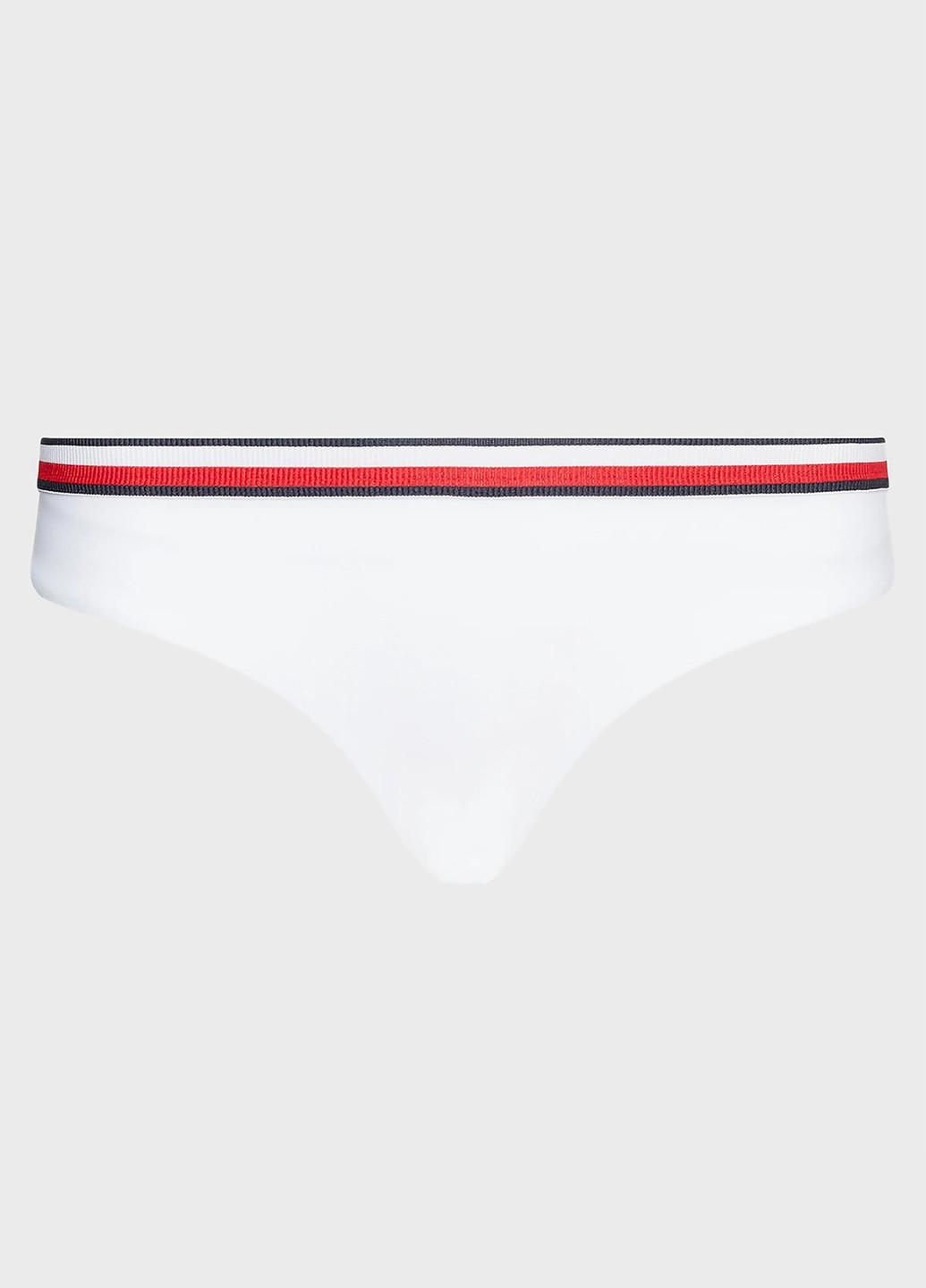 Белые купальные трусики-плавки однотонные Tommy Hilfiger